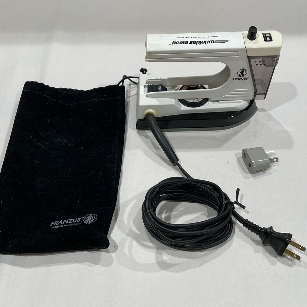 Franzus travel steam iron 120/240 volt